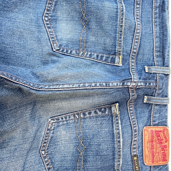 Lucky Brand Dungarees Easy Rider Short Length 14/32 - Picture 8 of 14